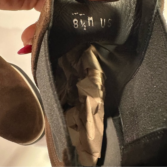 Paul Stuart Suede Manfield Beatle boot in Chocolate brown - Picture 7 of 8